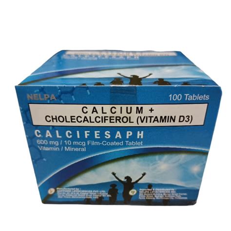 CALCIFESAPH OSCIVIT AMBICAL PLUS Calcium Vitamin D3 100tablets