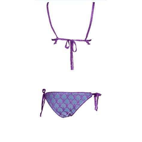 Amara Triangle Bikini Top Maria Aristidou Wolf Badger