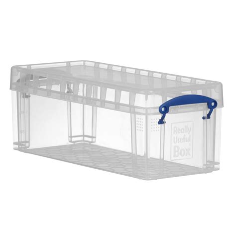 Really Useful 65l Box Clear Officeworks