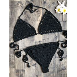 Femmes Sexy Micro Bikini Crochet Coton String G String Lingerie