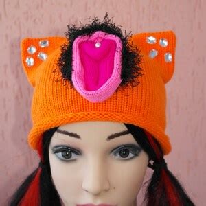 Pussy Hat Vulva Hat Vagina Pussys Custom Giftwedding Party Cat Ears Hat Pussy Tdukbytina Hat