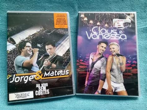 Kit Dvds Jorge Mateus Ao Vivo Claus Vanessa Lacrado Mercadolivre