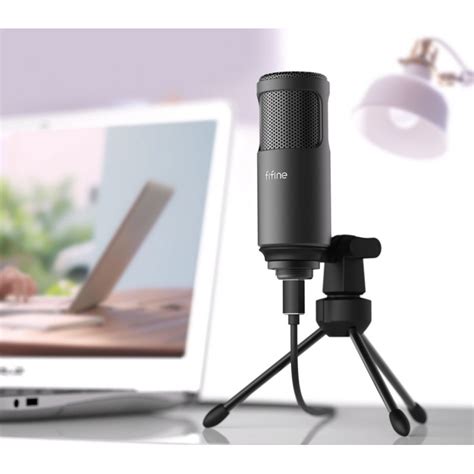 FIFINE F0 mikrofon USB ze statywem