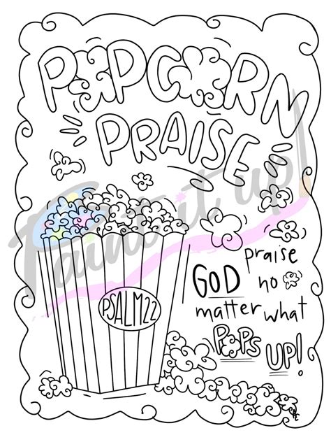 Worship Coloring Pages