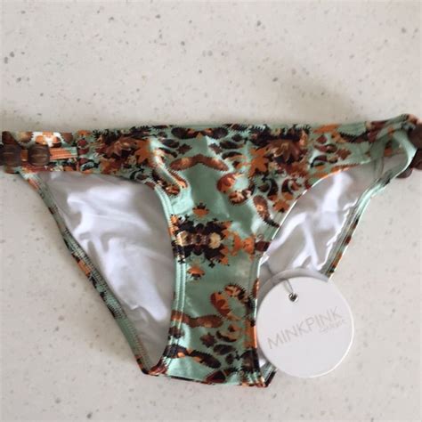 MINKPINK Swim Mink Pink Swim Womens Bikini Swimsuit Bottom Poshmark