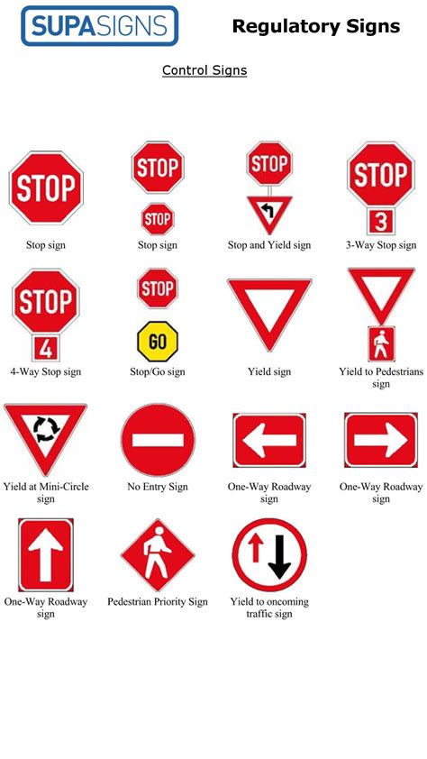 Traffic Control Symbols