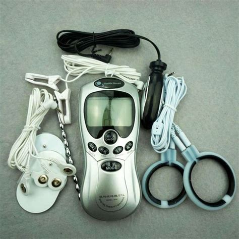 Electric Shock Kits Awesome Sex Delay Toys Cock Rings Nipple Clamps Anal Plug Electric Shock