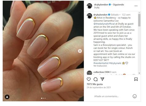 Uñas nude diseños en tonos neutros para probar este