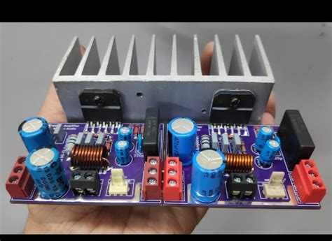 LM3886 Special Edition Amplifier Board, Expendable PCB, 5.1 or 7.1