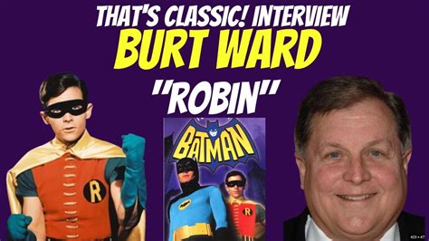 Burt Ward Robin Holy