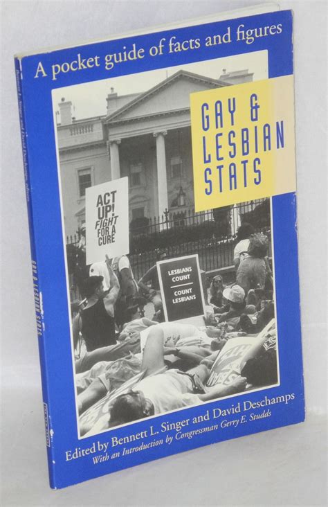 Gay Lesbian Stats A Pocket Guide Of Facts And Figures By Singer Bennett L And David
