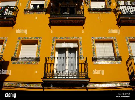 Apartments, Spain, Seville Stock Photo - Alamy