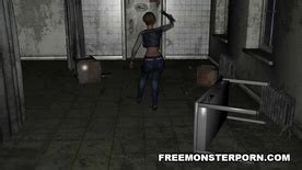 Busty 3D Babe Fucked Anally By A Zombie Cnn Amador