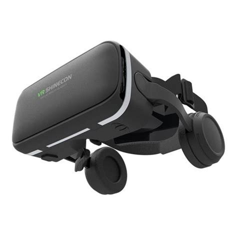VR SHINECON SC-G04E 3D Casque VR FOV 100 Degrés Noir