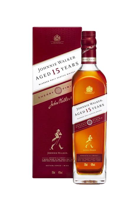 Johnnie Walker 15 Years Old Sherry Finish Blended Whisky 700ml The