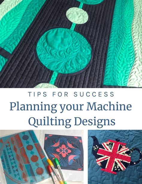 Tips How To Plan Confident Machine Quilting Diary Of A Quilter Machine Quilting Machine