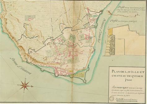 Plan De La Ville Et Chateau De Quebek 1700 Picryl Public Domain Search