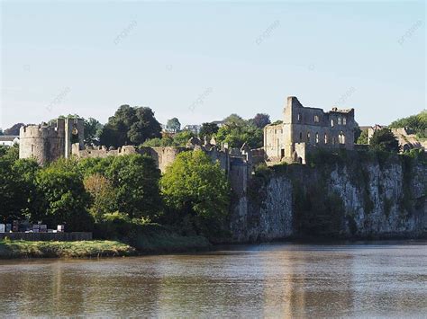 Chepstow Castle Ruins In Chepstow Town Chepstow Castle Europe Photo Background And Picture For ...