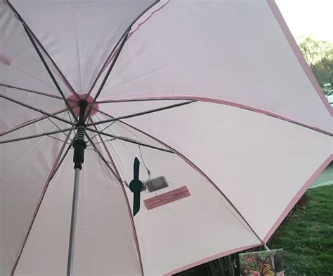 Solar Patio Umbrella Fan - Patio Ideas