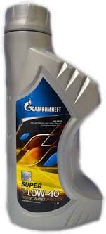 Масло GAZPROMNEFT Super 10W40 SG/CD 1л полусинтетика 2389901317 купить ...