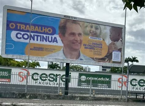 Romero lança campanha publicitária em CG e aumenta especulações sobre