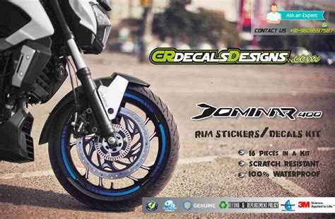 Dominar 400 250 Kit Dnr011 Cr Decals Designs