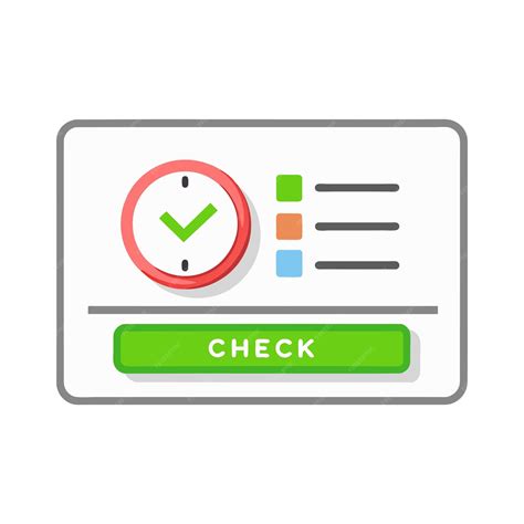 Premium Vector | Time check isolated flat vector illustration
