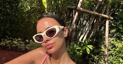 Love Island S Maya Jama Wows As She Unleashes Jaw Dropping Curves In Tiny Bikini Daily Star
