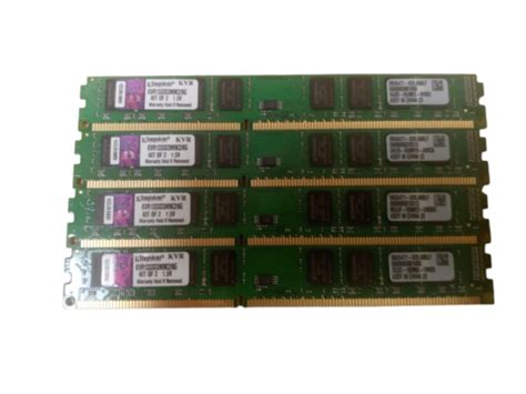Kingston KVR1333D3N9K2/8G 16GB Kit (4x4GB) DDR3 1333Mhz Memory RAM PC3 ...