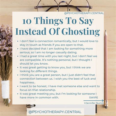 10 Things To Say Instead Of Ghosting Someone
