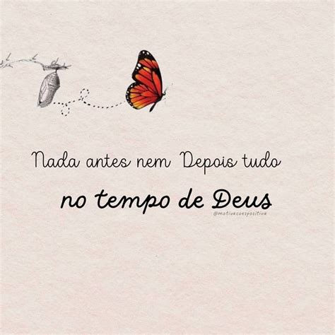 Motivacoes Positivas Instagram Post Tudo No Tempo De Deus