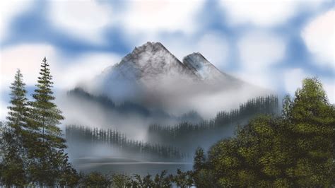 And But Yet Still Even Another Bob Ross Mystic Mountain Rkrita