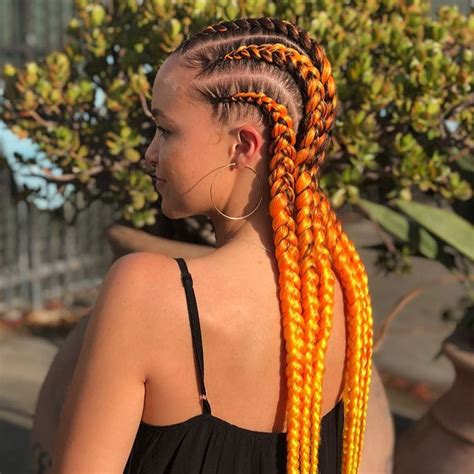 Beautiful Cornrow All Back Styles For Thrivenaija