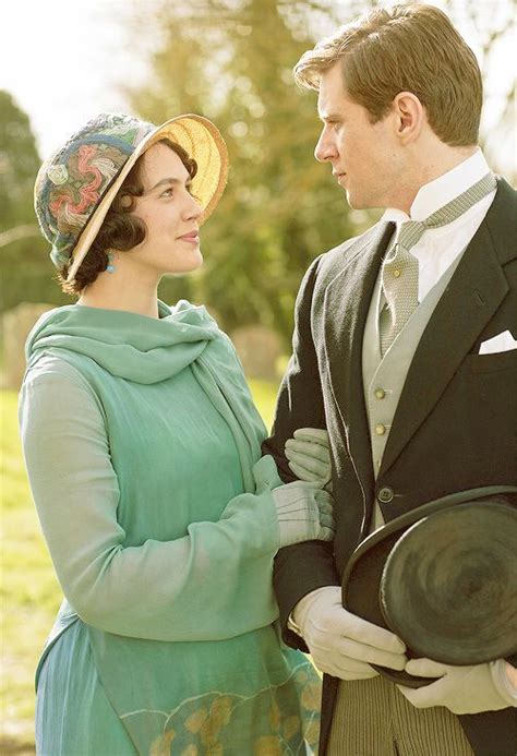 Downton Abbey Sybil And Branson Jessica Brown Findlay And Allen