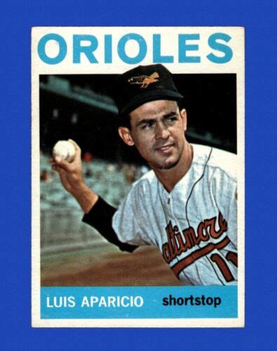 1964 Topps Set Break 540 Luis Aparicio VG VGEX GMCARDS EBay