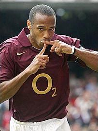 Thierry Henry Arsenal Celebration