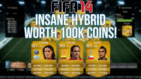 Fifa 14 Ultimate Team Next Gen Insane 100k Hybrid Squad Builder FT