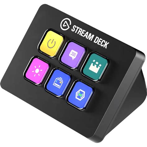 Контроллер для стриминга Elgato Stream Deck Mini Black (10GAI9901 ...