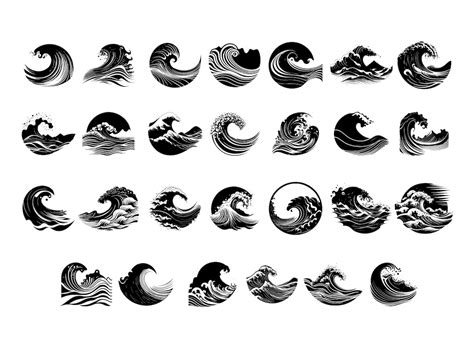 Wave Svg Wave Svg Cut Files For Cricut Wave Clipart Waves Svg Cut