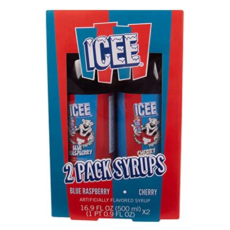 Icee 2 Pack Slushie Syrups Genuine Icee Slushy Syrups Including Blue