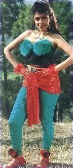 Ramya Krishnan Hot Navel Cleavage Show Old Collection Pho