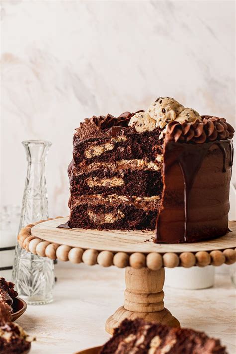 Mini Chocolate Cookie Dough Naked Layer Cakes Artofit
