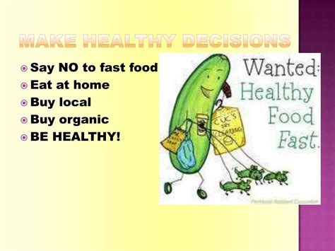 Fastfood Health Hazards Ppt