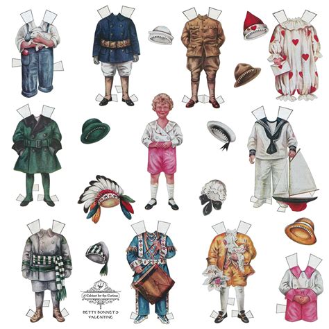 Printable Boy Paper Doll Ubicaciondepersonas Cdmx Gob Mx