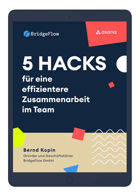 E Book Hacks F R Effiziente Zusammenarbeit Im Team Bridgeflow