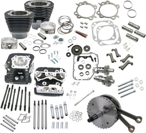 S S Cycle Hot Set Up Kit W Big Bore Cylinders Cams Pistons Harley