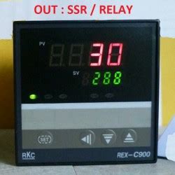 Jual PID REX C400 C 400 C700 Berm Temperature Controller Output SSR