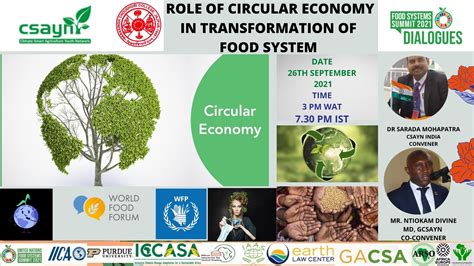 Role Of Circular Economy In Transformation Of Food System Food