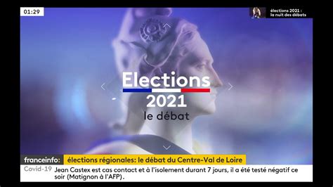 vidéo Générique Élections 2021 Régionales Le débat Centre Val