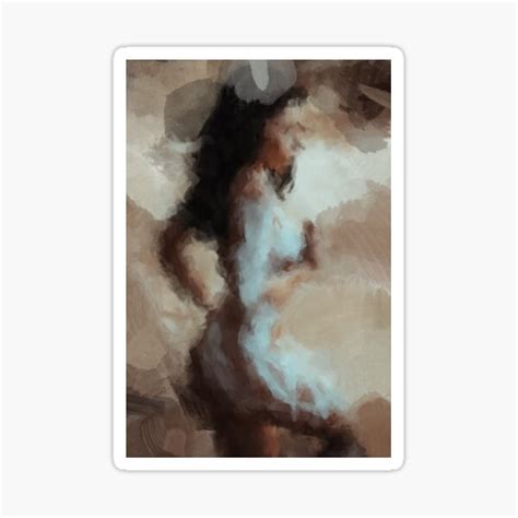 Nacked Nude Draw Sticker For Sale By Ms Photographie Redbubble